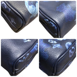 ルイ・ヴィトン LOUIS VUITTON キーポルXS M57844 ネイビー ウォーターカラーモノグラム メンズ ボストンバッグ