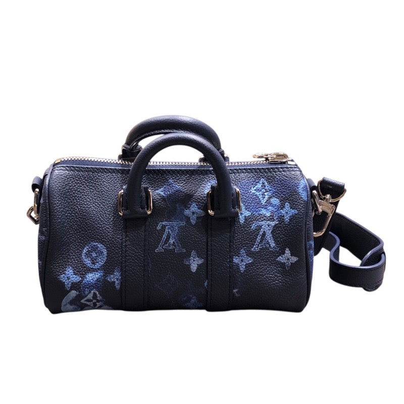 ルイ・ヴィトン LOUIS VUITTON キーポルXS M57844 ネイビー ウォーター