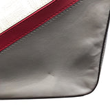 フェンディ FENDI ズッカクロスボディバッグ 7M0286 グレー PVC/レザー レディース ボディバッグ