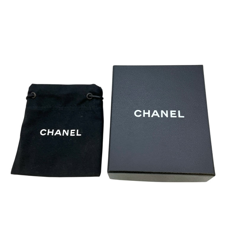 シャネル CHANEL ﾁｬｲﾅﾄﾞｰﾙﾈｯｸﾚｽ ブラック/SV金具 メタル/ライトストーン アクセサリー