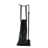 シャネル CHANEL エッセンシャルトートスモール A46880 ブラック ラムスキン レディース ハンドバッグ