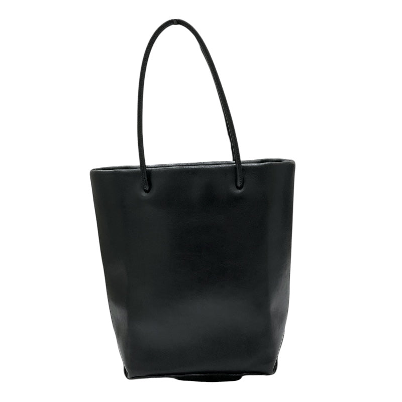 シャネル CHANEL エッセンシャルトートスモール A46880 ブラック ラムスキン レディース ハンドバッグ