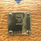 エム・シー・エム MCM ｽﾓｰﾙ ﾎﾞｽﾄﾝﾊﾞｯｸﾞ ﾌﾞﾗｳﾝ ｳﾞｨｾﾄｽｷｬﾝﾊﾞｽ レディース ボストンバッグ