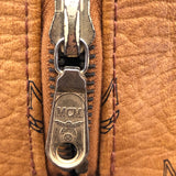 エム・シー・エム MCM ｽﾓｰﾙ ﾎﾞｽﾄﾝﾊﾞｯｸﾞ ﾌﾞﾗｳﾝ ｳﾞｨｾﾄｽｷｬﾝﾊﾞｽ レディース ボストンバッグ