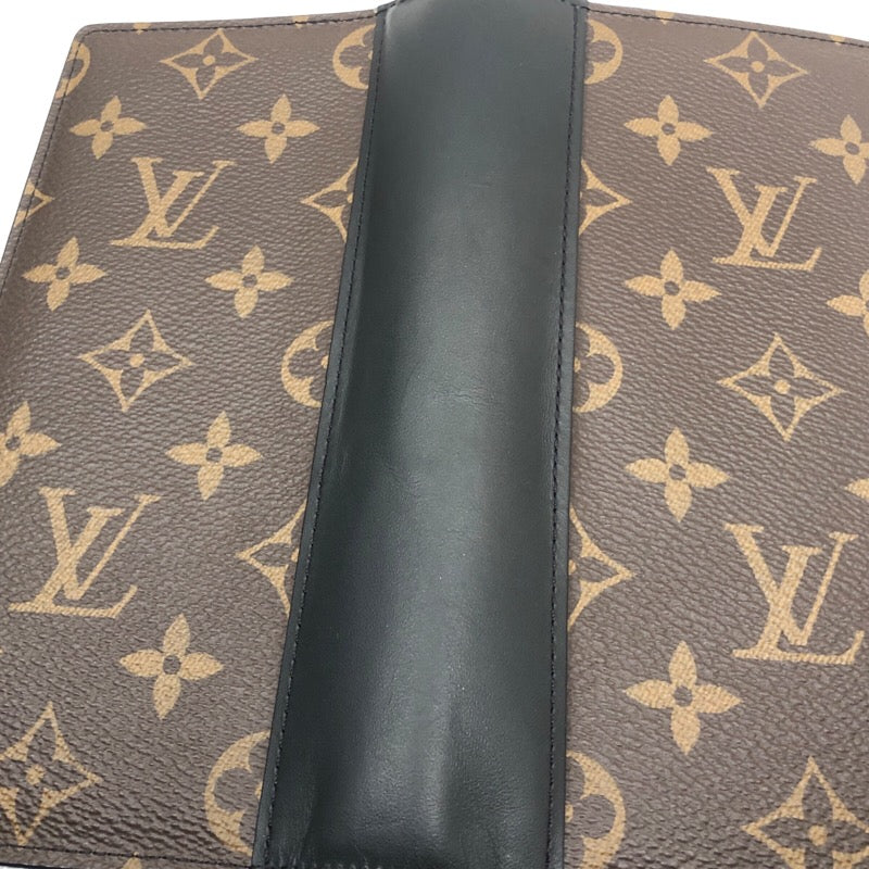 ルイ・ヴィトン LOUIS VUITTON ポルトフォイユ・ブラザ M69410 ブラック/ブラウン モノグラム・マカサー メンズ 長財布 |  中古ブランドリユースショップ OKURA(おお蔵)