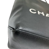 シャネル CHANEL エッセンシャルトートスモール A46880 ブラック ラムスキン レディース ハンドバッグ