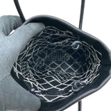 シャネル CHANEL エッセンシャルトートスモール A46880 ブラック ラムスキン レディース ハンドバッグ