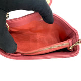 シャネル CHANEL マトラッセ　ミニポシェット ピンク/GD ラム レディース ショルダーバッグ