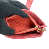 シャネル CHANEL マトラッセ　ミニポシェット ピンク/GD ラム レディース ショルダーバッグ