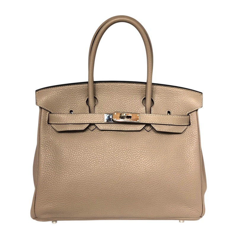 エルメス HERMES バーキン30 □N刻印 トゥルティエールグレー SV金具 トリヨン レディース ハンドバッグ