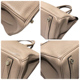 エルメス HERMES バーキン30 □N刻印 トゥルティエールグレー SV金具 トリヨン レディース ハンドバッグ