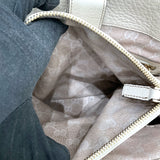 グッチ GUCCI バンブートートバッグ 282317 ホワイト レザー レディース トートバッグ