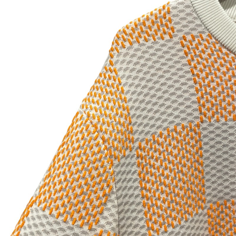 ルイ・ヴィトン LOUIS VUITTON ダミエ柄ニットセーター HQN81W