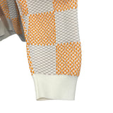 ルイ・ヴィトン LOUIS VUITTON ダミエ柄ニットセーター HQN81W オレンジ コットン メンズ セーター