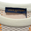 ルイ・ヴィトン LOUIS VUITTON ダミエ柄ニットセーター HQN81W オレンジ コットン メンズ セーター