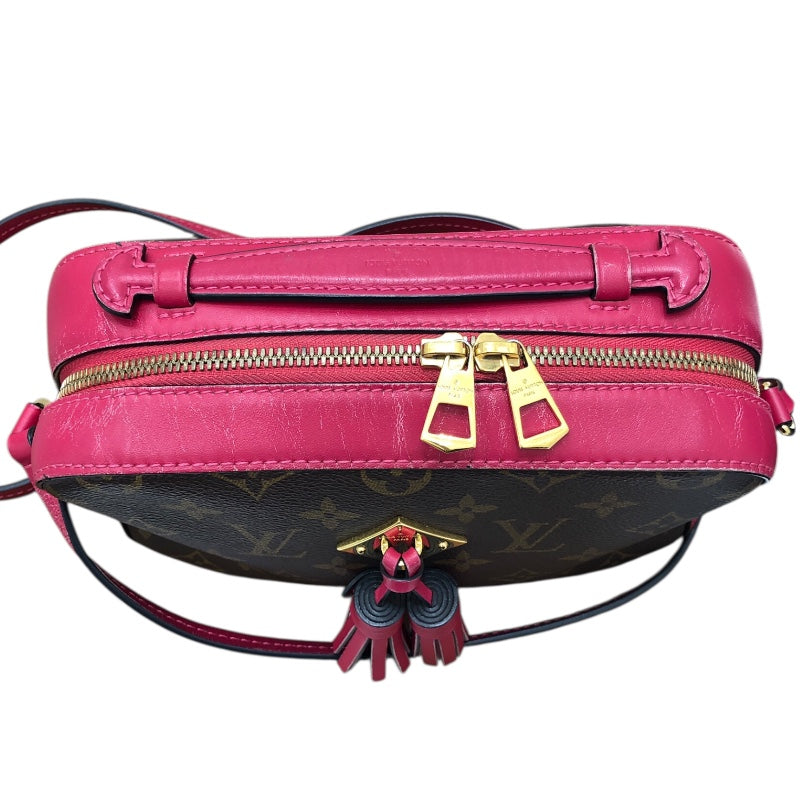 ルイ・ヴィトン LOUIS VUITTON サントンジュ M43557 ブラウン モノグラム レディース ショルダーバッグ