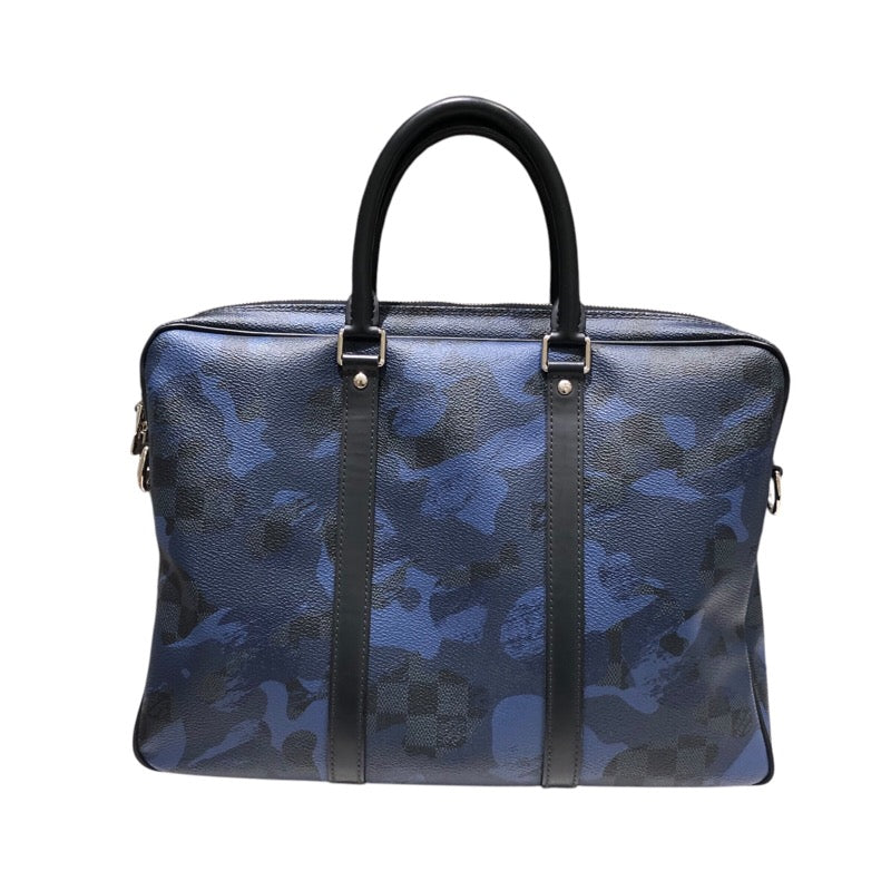 ルイ・ヴィトン LOUIS VUITTON ポルトドキュマンヴォワヤージュ N41507 ダミエ・コバルト ダミエ・コバルト メンズ ブリーフケース