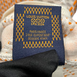 ルイ・ヴィトン LOUIS VUITTON ダミエ柄ニットセーター HQN81W オレンジ コットン メンズ セーター