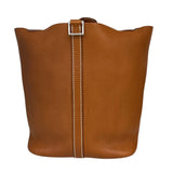 エルメス HERMES ピコタンロックMM Y刻印 ゴールド/SV金具 バレニアフォーブル レディース ハンドバッグ