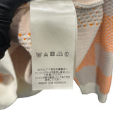 ルイ・ヴィトン LOUIS VUITTON ダミエ柄ニットセーター HQN81W オレンジ コットン メンズ セーター