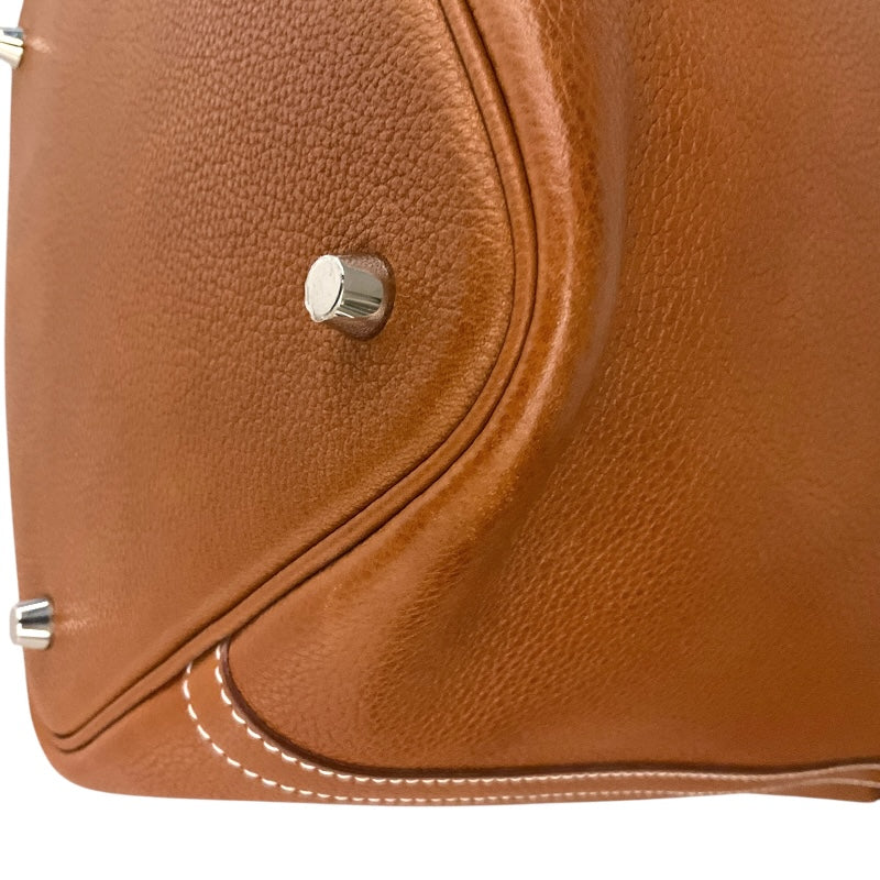 エルメス HERMES ピコタンロックMM Y刻印 ゴールド/SV金具 バレニアフォーブル レディース ハンドバッグ