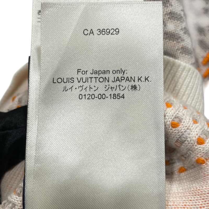 ルイ・ヴィトン LOUIS VUITTON ダミエ柄ニットセーター HQN81W