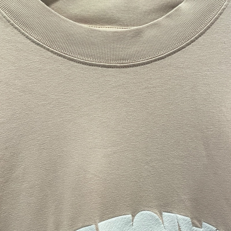 バレンシアガ BALENCIAGA ロゴ刺繍半袖Tシャツ 764235 ピンク コットン メンズ 半袖Ｔシャツ