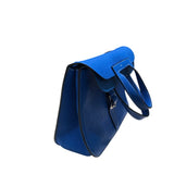 エルメス HERMES アルザン31 X ブルーイドラ　SV金具 トリヨン レディース ハンドバッグ