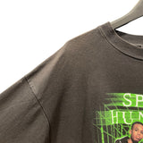 バレンシアガ BALENCIAGA SPEED HUNTERSプリント半袖Tシャツ ブラック コットン メンズ 半袖Ｔシャツ