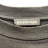 バレンシアガ BALENCIAGA SPEED HUNTERSプリント半袖Tシャツ ブラック コットン メンズ 半袖Ｔシャツ