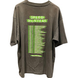 バレンシアガ BALENCIAGA SPEED HUNTERSプリント半袖Tシャツ ブラック コットン メンズ 半袖Ｔシャツ