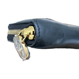 ルイ・ヴィトン LOUIS VUITTON ジッピーウォレット　クッサン M81510 ブラック/ゴールド金具 モノグラム・エンボス レディース 長財布