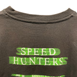 バレンシアガ BALENCIAGA SPEED HUNTERSプリント半袖Tシャツ ブラック コットン メンズ 半袖Ｔシャツ