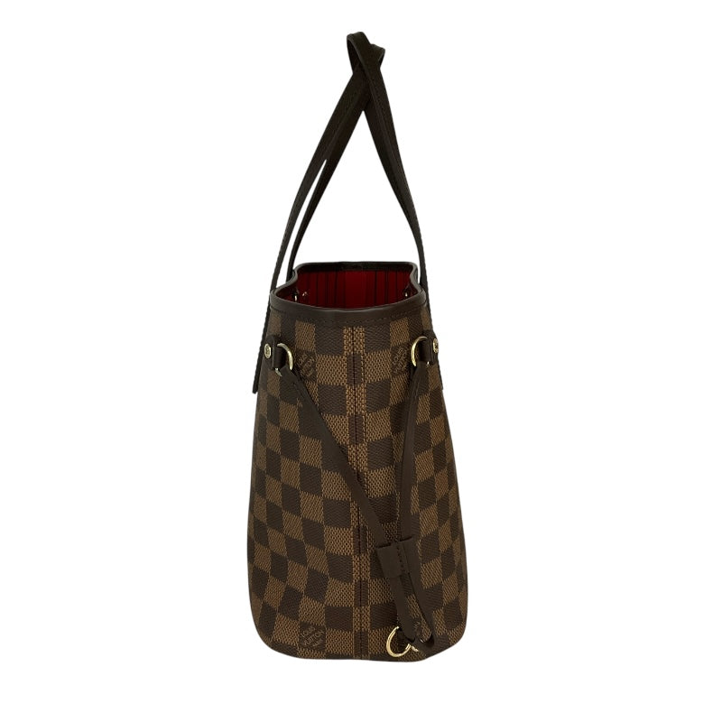 ルイ・ヴィトン LOUIS VUITTON ネヴァーフルPM N41359 ブラウン ダミエキャンバス レディース トートバッグ