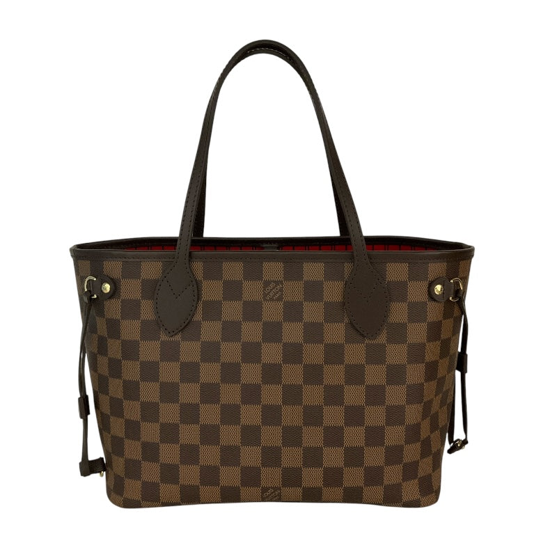 ルイ・ヴィトン LOUIS VUITTON ネヴァーフルPM N41359 ブラウン ダミエキャンバス レディース トートバッグ