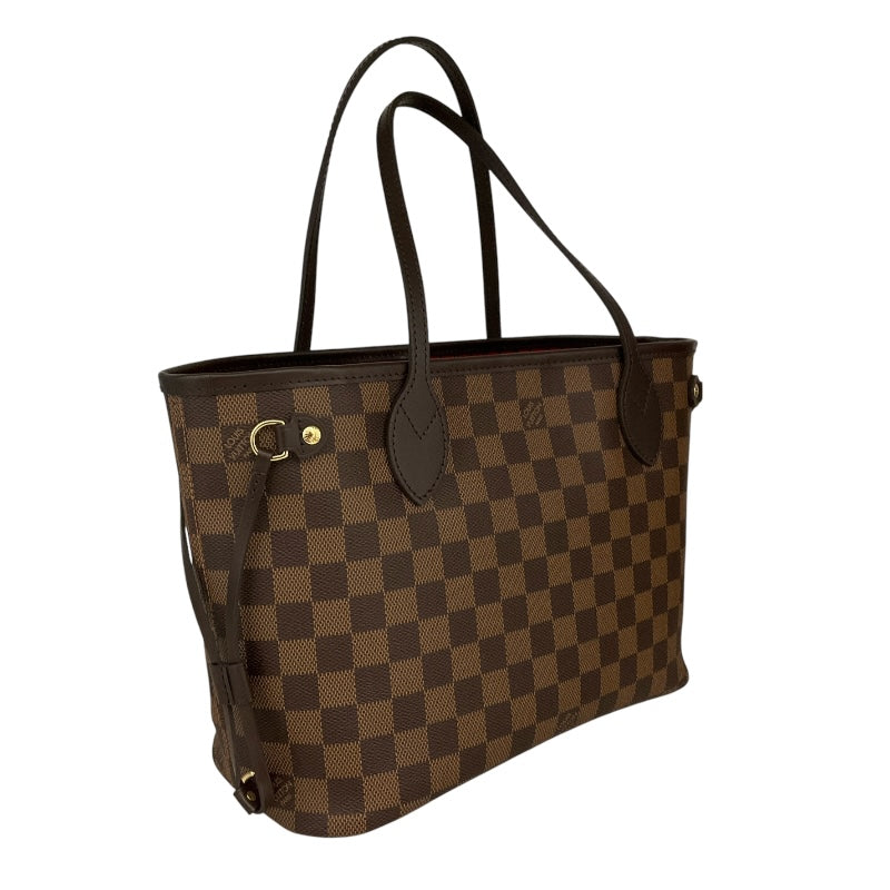 ルイ・ヴィトン LOUIS VUITTON ネヴァーフルPM N41359 ブラウン ダミエキャンバス レディース トートバッグ