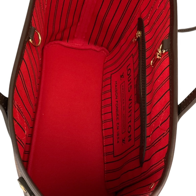 ルイ・ヴィトン LOUIS VUITTON ネヴァーフルPM N41359 ブラウン ダミエキャンバス レディース トートバッグ