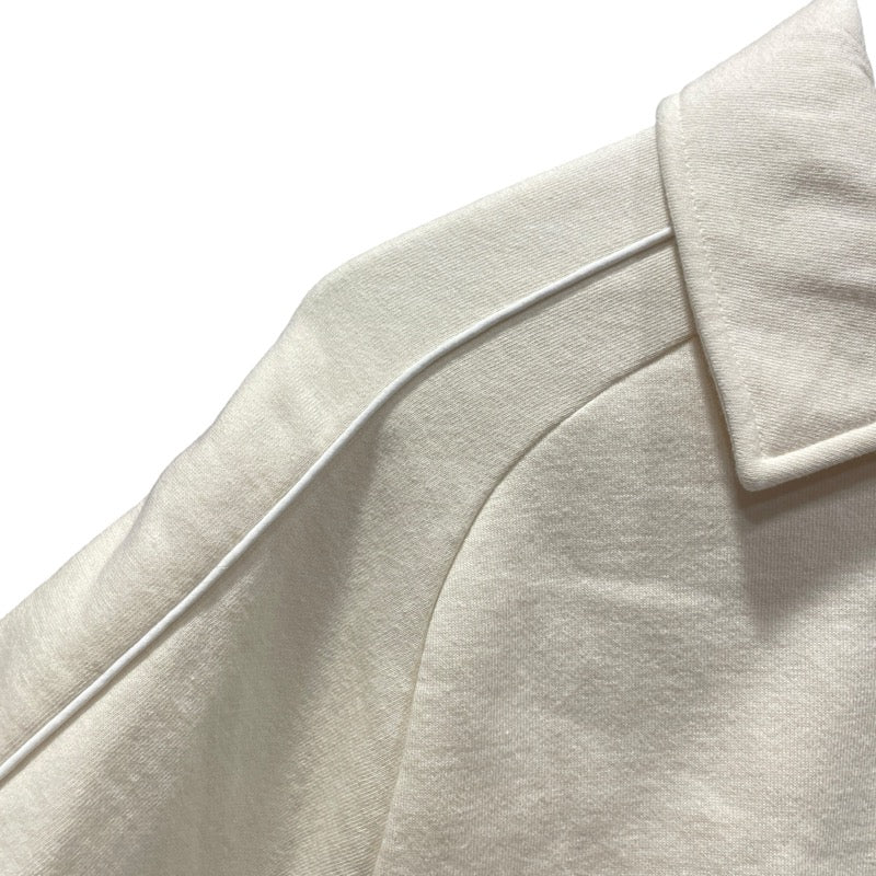 クリスチャン・ディオール Christian Dior ロゴ刺繍スウェットブルゾン 243J432A0802 クリーム コットン メンズ ブルゾン