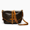 ルイ・ヴィトン LOUIS VUITTON ソミュール30 M42256 ブラウン モノグラムキャンバス レディース ショルダーバッグ