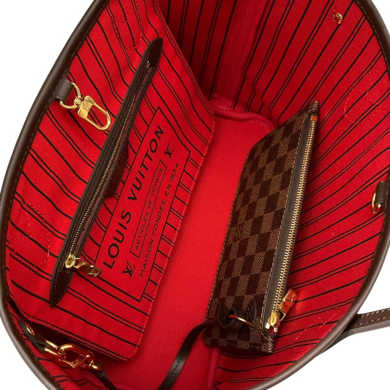 ルイ・ヴィトン LOUIS VUITTON ネヴァーフルPM N41359 ブラウン ダミエキャンバス レディース トートバッグ