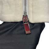 クリスチャン・ディオール Christian Dior ロゴ刺繍スウェットブルゾン 243J432A0802 クリーム コットン メンズ ブルゾン