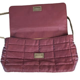 シャネル CHANEL チョコバーショルダーバッグ パープル ナイロン レディース ショルダーバッグ