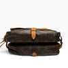 ルイ・ヴィトン LOUIS VUITTON ソミュール30 M42256 ブラウン モノグラムキャンバス レディース ショルダーバッグ