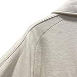 クリスチャン・ディオール Christian Dior ロゴ刺繍スウェットブルゾン 243J432A0802 クリーム コットン メンズ ブルゾン