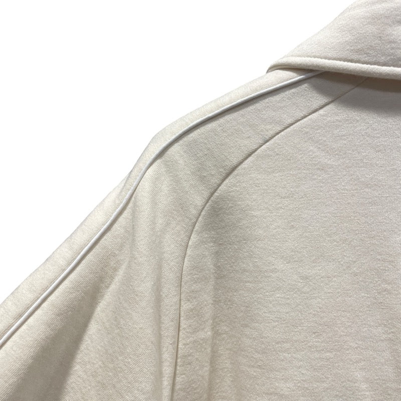 クリスチャン・ディオール Christian Dior ロゴ刺繍スウェットブルゾン 243J432A0802 クリーム コットン メンズ ブルゾン