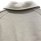 クリスチャン・ディオール Christian Dior ロゴ刺繍スウェットブルゾン 243J432A0802 クリーム コットン メンズ ブルゾン