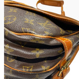 ルイ・ヴィトン LOUIS VUITTON ソミュール30 M42256 ブラウン モノグラムキャンバス レディース ショルダーバッグ