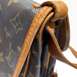 ルイ・ヴィトン LOUIS VUITTON ソミュール30 M42256 ブラウン モノグラムキャンバス レディース ショルダーバッグ