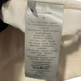 クリスチャン・ディオール Christian Dior ロゴ刺繍スウェットブルゾン 243J432A0802 クリーム コットン メンズ ブルゾン