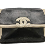 シャネル CHANEL ココマーク フリンジ ショルダーバッグ ブラック ラムスキン レディース ショルダーバッグ